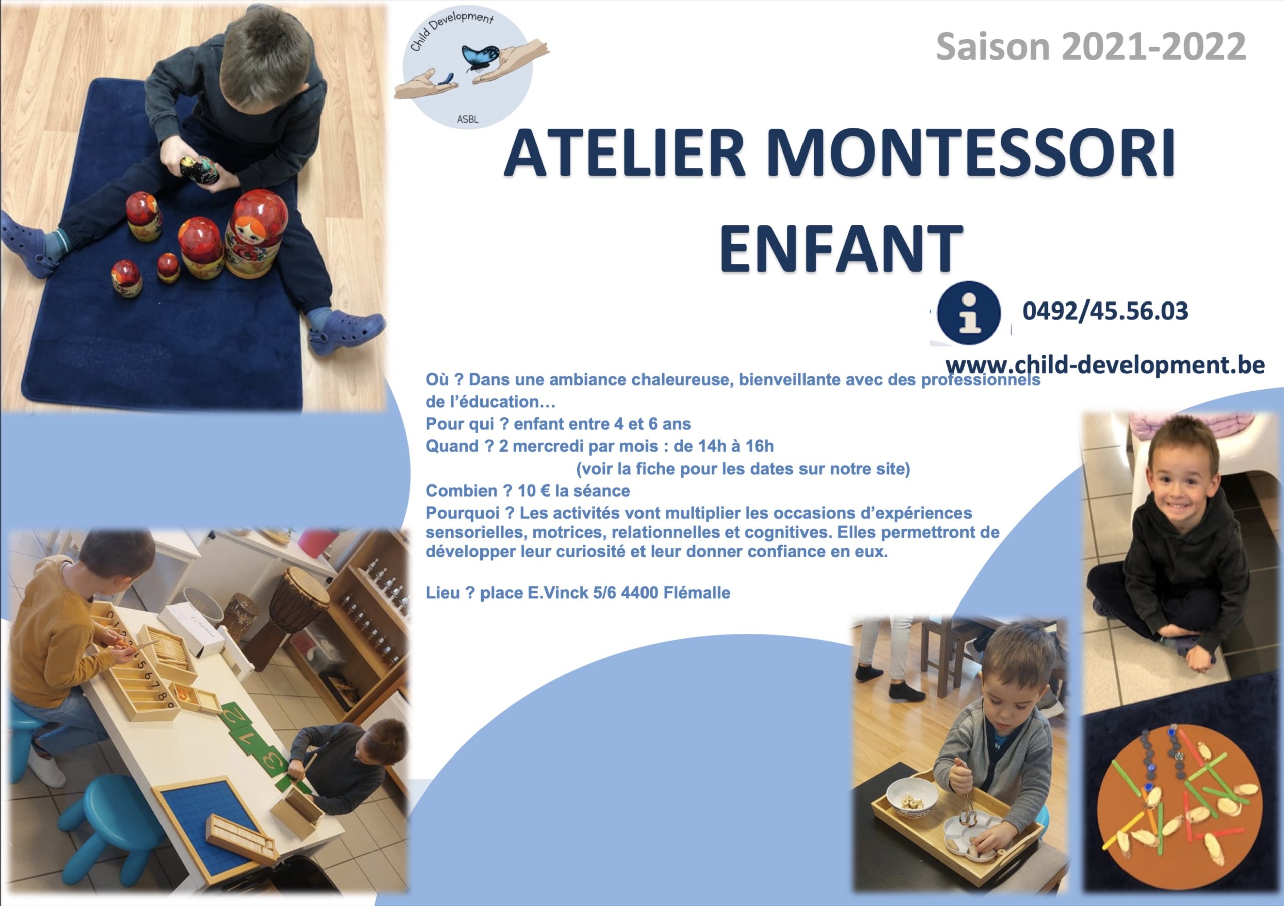Atelier Montessori enfant